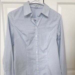 Blue stripes button down Shirt